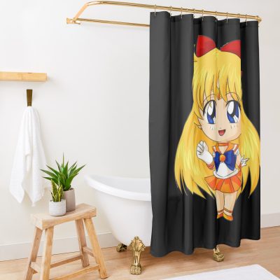 Sailor Venus Shower Curtain Official Cow Anime Merch