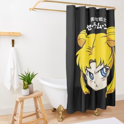 Jentirr Shower Curtain Official Cow Anime Merch